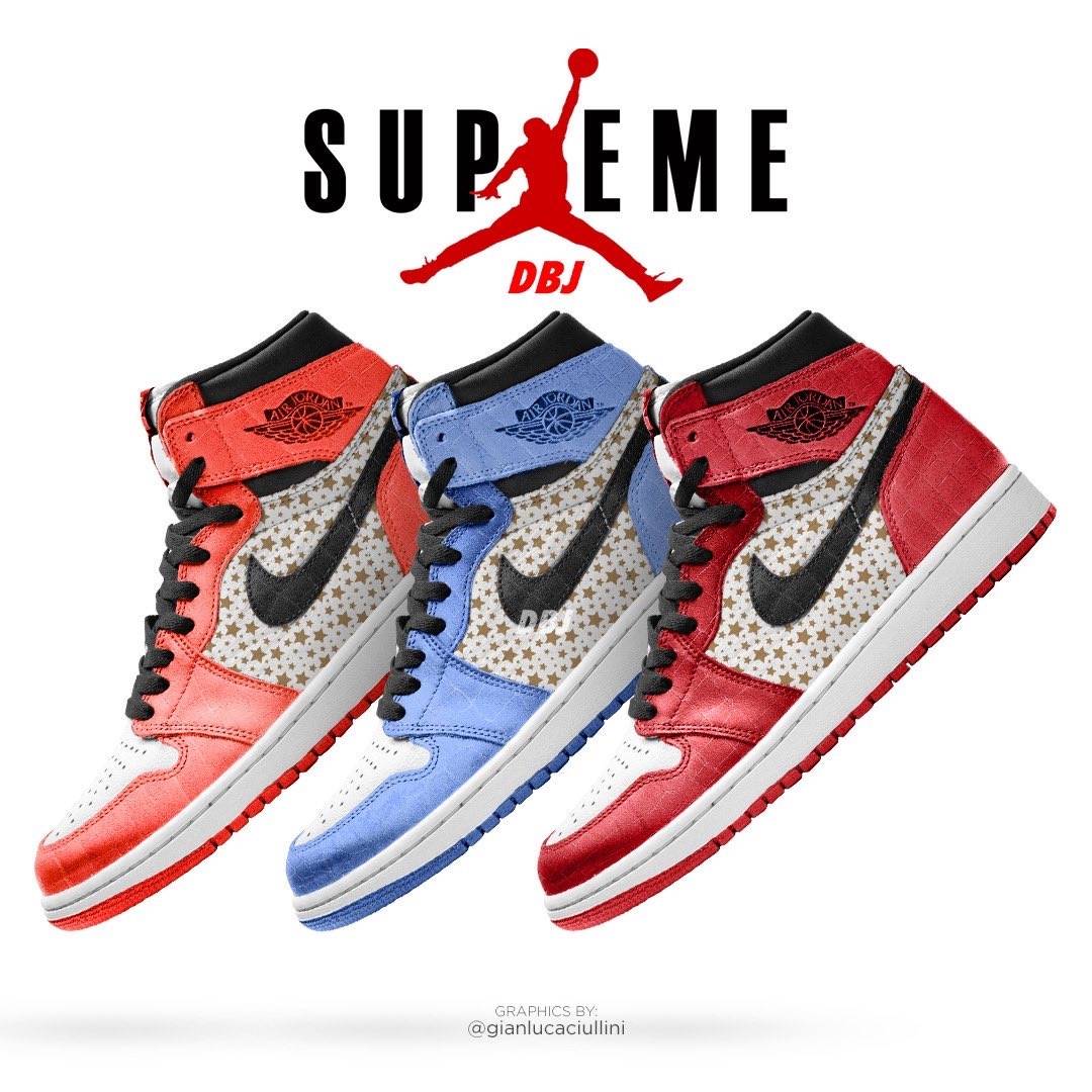 air jordan 1 supreme