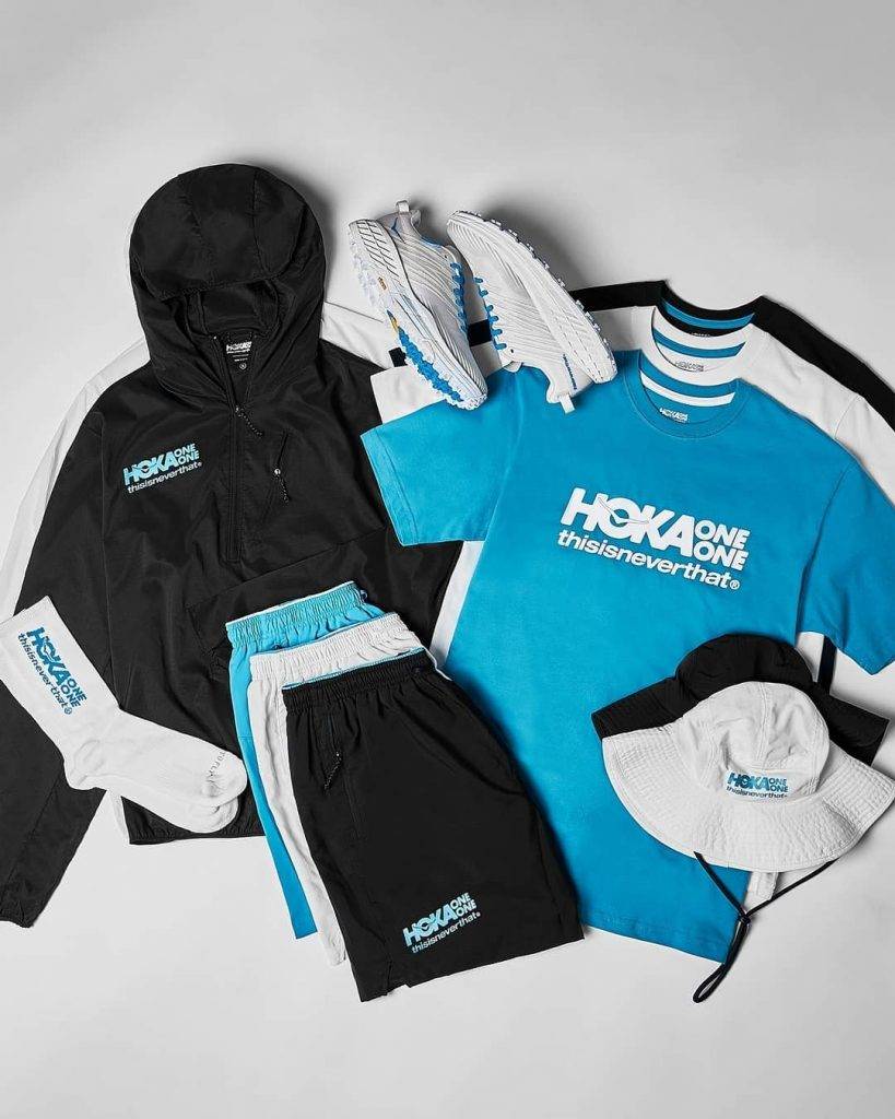 HOKA ONE ONE x thisisneverthat Speedgoat 4 and apparel collection 