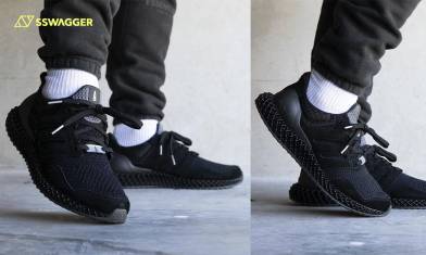 A Ma Maniére x adidas Ultra4D上腳圖流出！全黑打造簡約輕奢質感