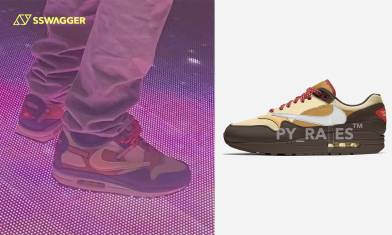 Travis Scott x Nike Air Max 1實物流出！剔一反又破產