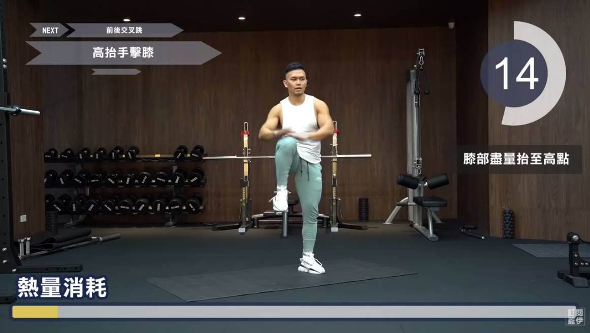 15分鐘強效減脂HIIT！熱門健身YouTuber以拳擊動作強化增肌