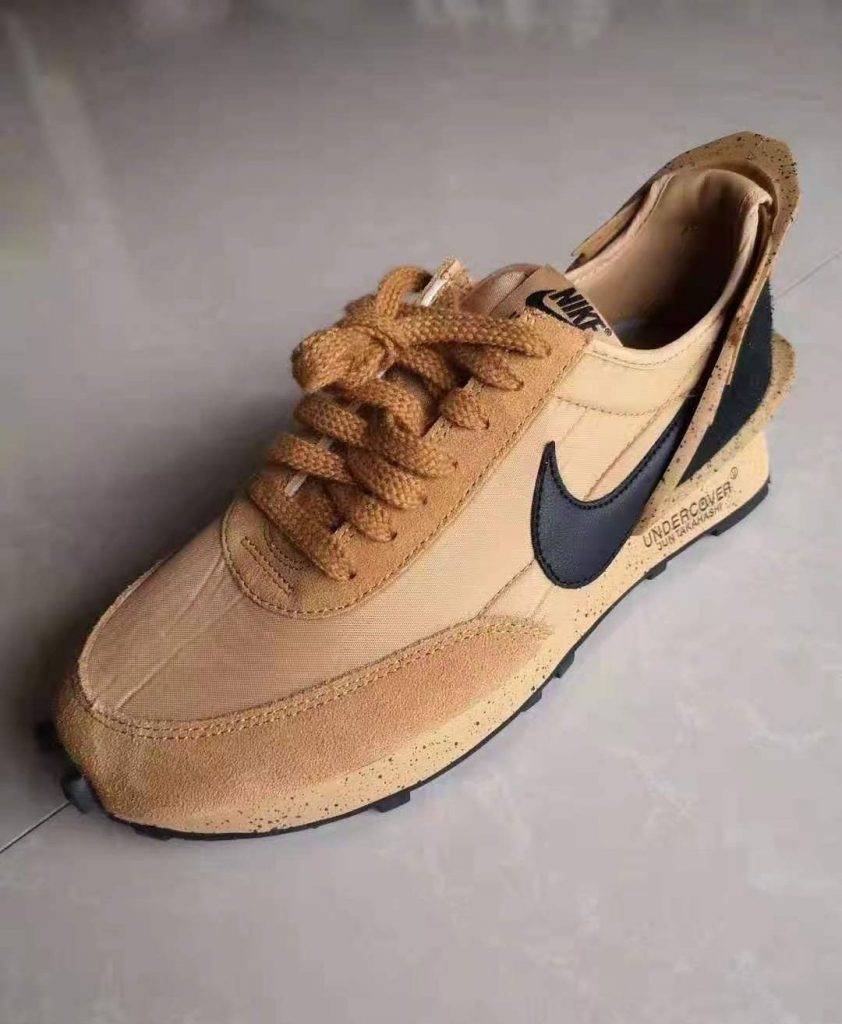 Nike x UNDERCOVER Daybreak Wheat brown and black colourway
