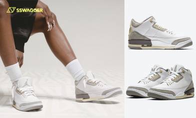 A Ma Maniére x Air Jordan 3再度抽籤！必入仿舊復古風波鞋