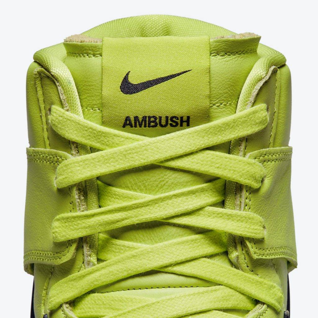 AMBUSH x Nike Dunk High「Flash Lime」