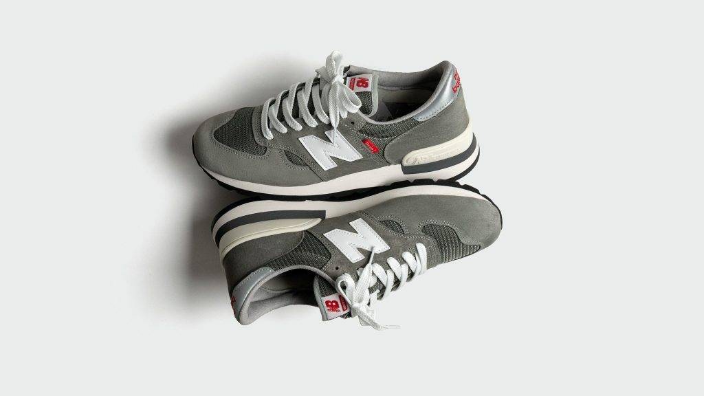 New Balance 990 V1 grey red white colourway to be released on June 17th