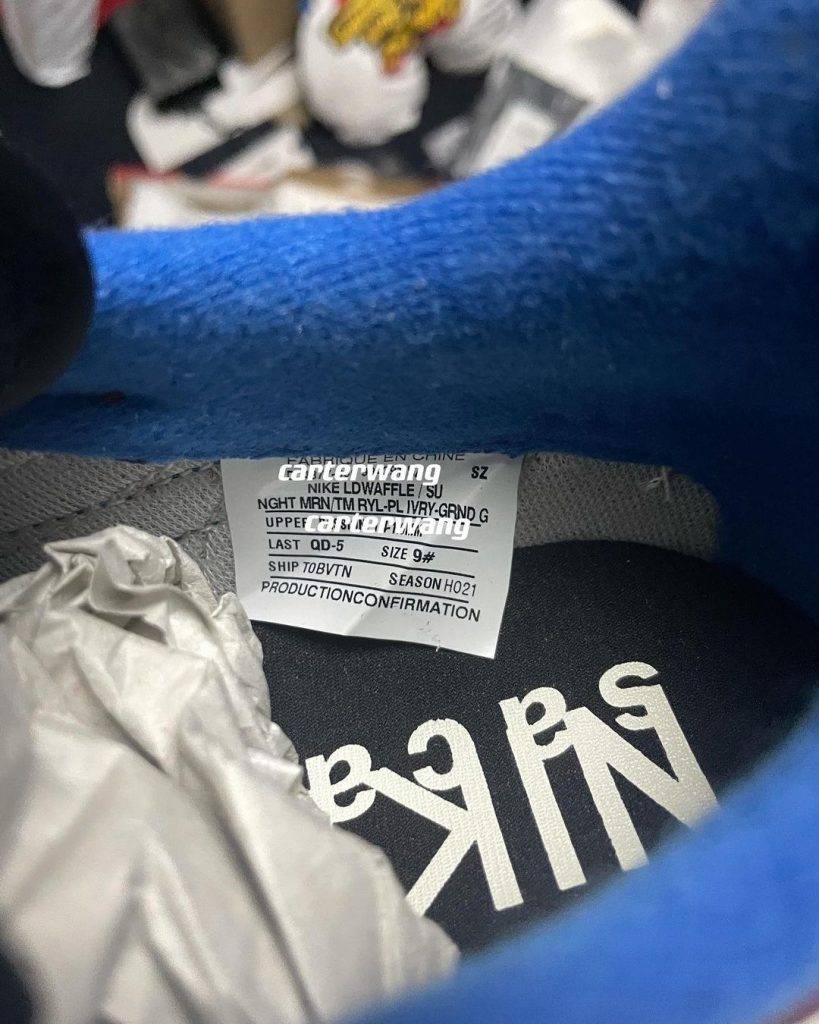sacai x UNDERCOVER x Nike new color LDWaffle first look