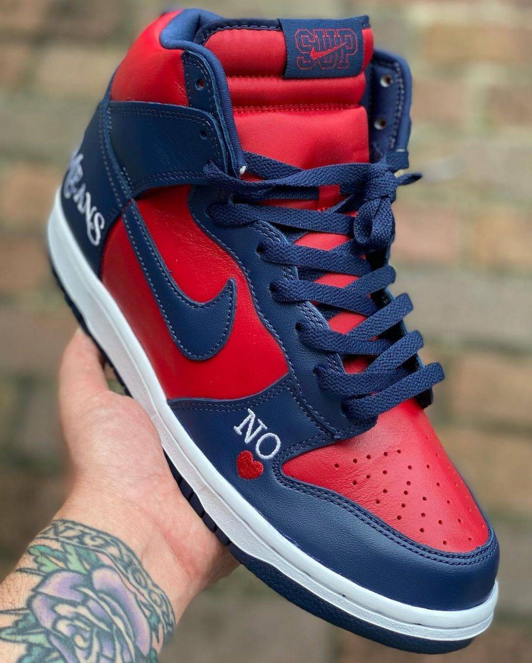 nike dunk by any means