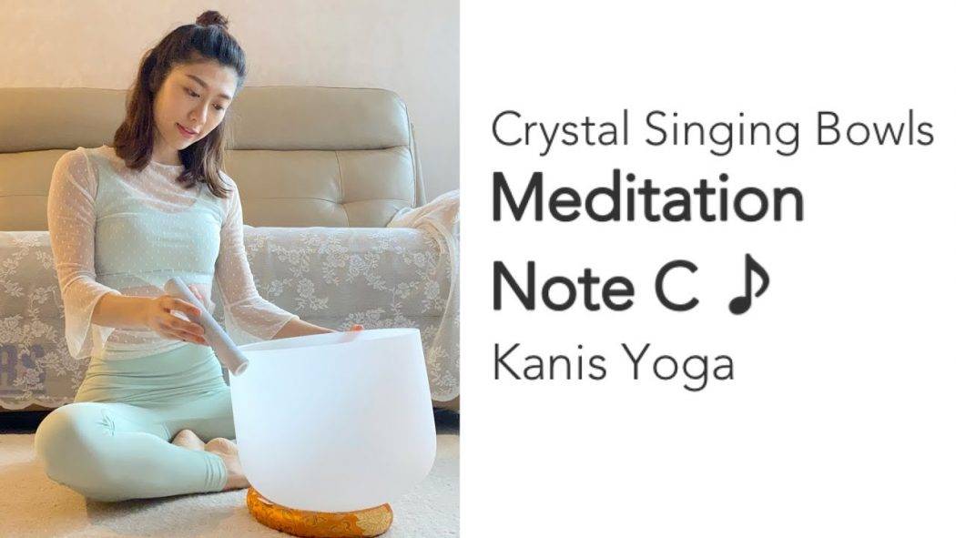 [在家抗疫] 5分鐘頌缽聲頻! C調 – 有效放鬆心情、舒緩情緒 | Crystal Singing Bowl Meditation Note C – Kanis Yoga