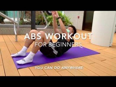 【#停課不停學 – Abs workout for beginners】