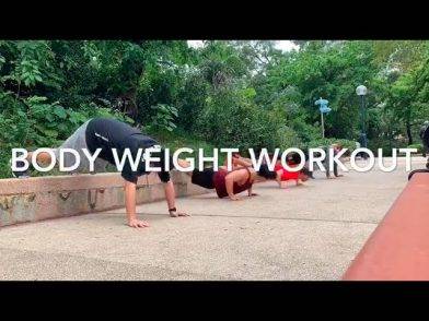 【#停課不停學 – Bodyweight Workout】