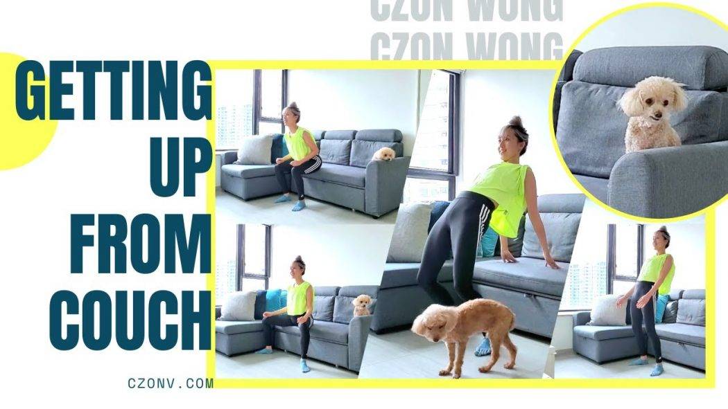 由梳化起身/坐低都可以練出好腳力 功能性訓練 ｜在家也能瘦 Home Workout｜CZON