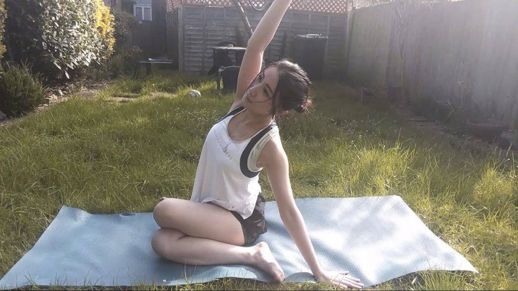 10分鐘去水腫\瘦腿\運動舒緩 ♡Yin Yoga ♡ Lower Body Stretch |倫敦