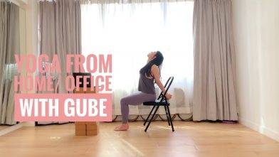 家居/ 辦公室瑜伽 – 只需一張椅子 (適合任何人士) Yoga From Home/ Office – Chair Yoga