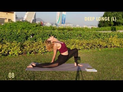 12MIN MORNING YOGA STRETCH// STRESS & ANXIETY Relief/ BEST Yoga to Wake Up/ KRIS FIT