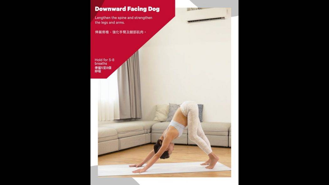 15秒教你做 Downward Facing Dog 下犬式 (Yoga with Olmen) lululemon