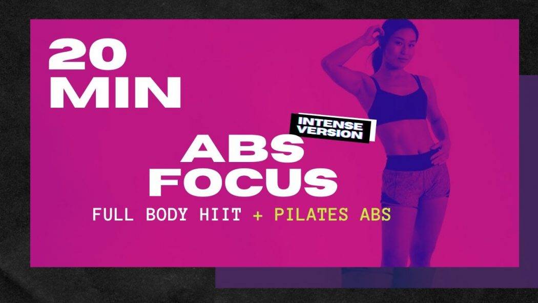 20 MIN INTENSE ABS FOCUS | Full Body HIIT + Abs Finisher