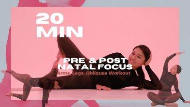 20 MIN PRE & POST NATAL FOCUS | Low-Impact Postural Awareness Workout