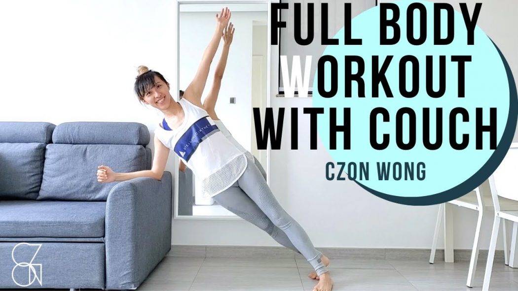 簡單4分鐘全身肌力＋心肺功能訓練 Easy 4 Minute Full Body Workout + Cardio ｜在家也能瘦 Home Workout｜CZON