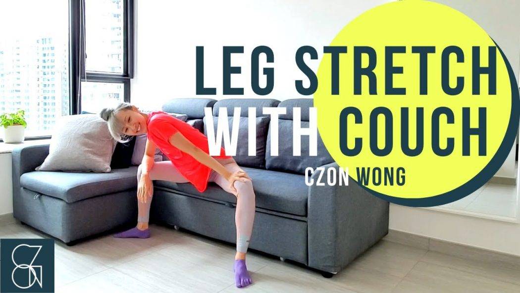 4分鐘梳化拉腿操｜伸展治療 Stretch Therapy｜CZON