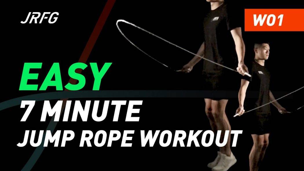 7 Minute Fitness: Easy Jump Rope Workout 7分鐘簡單跳繩訓練 [WO1]
