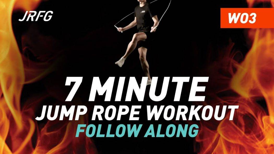7 Minute Follow Along Jump Rope Workout  7分鐘跳繩訓練 [WO3]