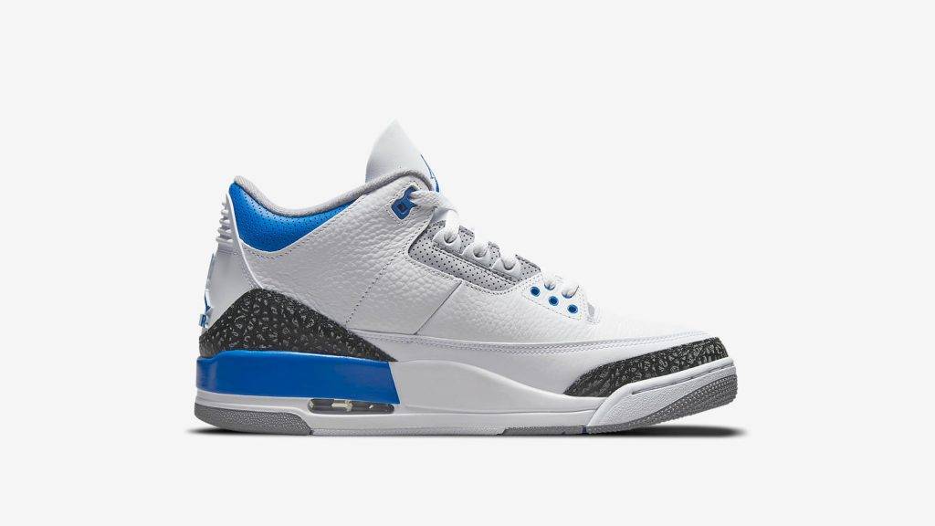 Air Jordan 3 Racer Blue Air Jordan 3「Racer Blue」 blue and white colourway