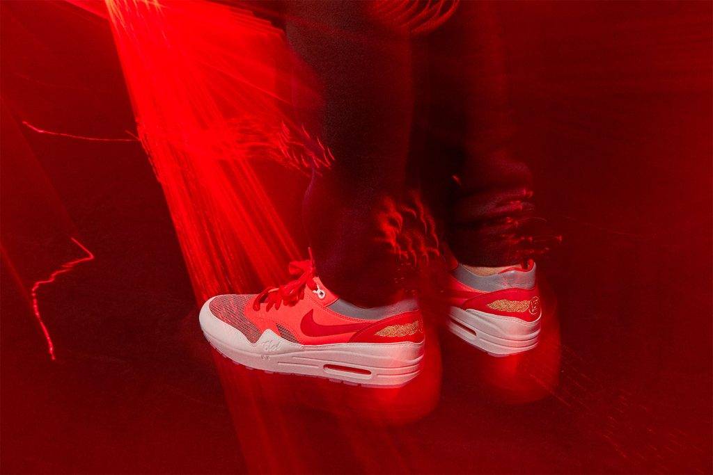 CLOT x Nike Air Max 1 K.O.D. Solar Red 
