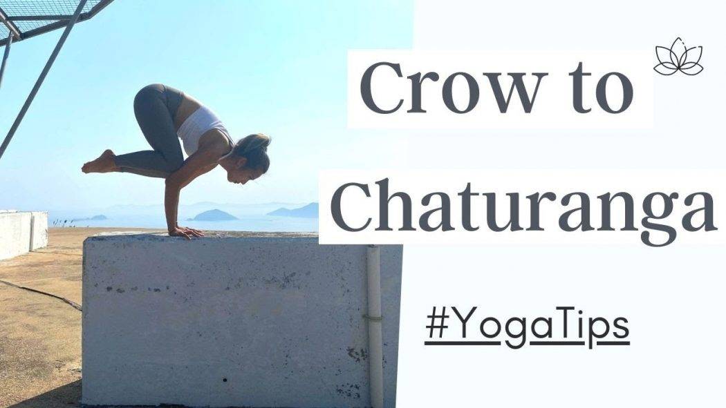 Crow Jump to Chaturanga | Yoga Tips | Bakasana to Chaturanga | Stella Mak Yoga