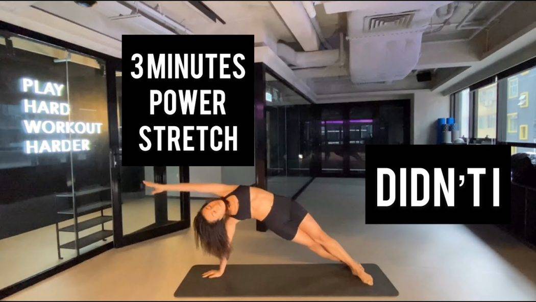 Didn’t I – One Republic: 3-minute Power Stretch Song Workout