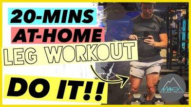 【HOME WORKOUT】- EP04 – 20 MINS HOME LEG WORKOUT // Awaken Personal Training