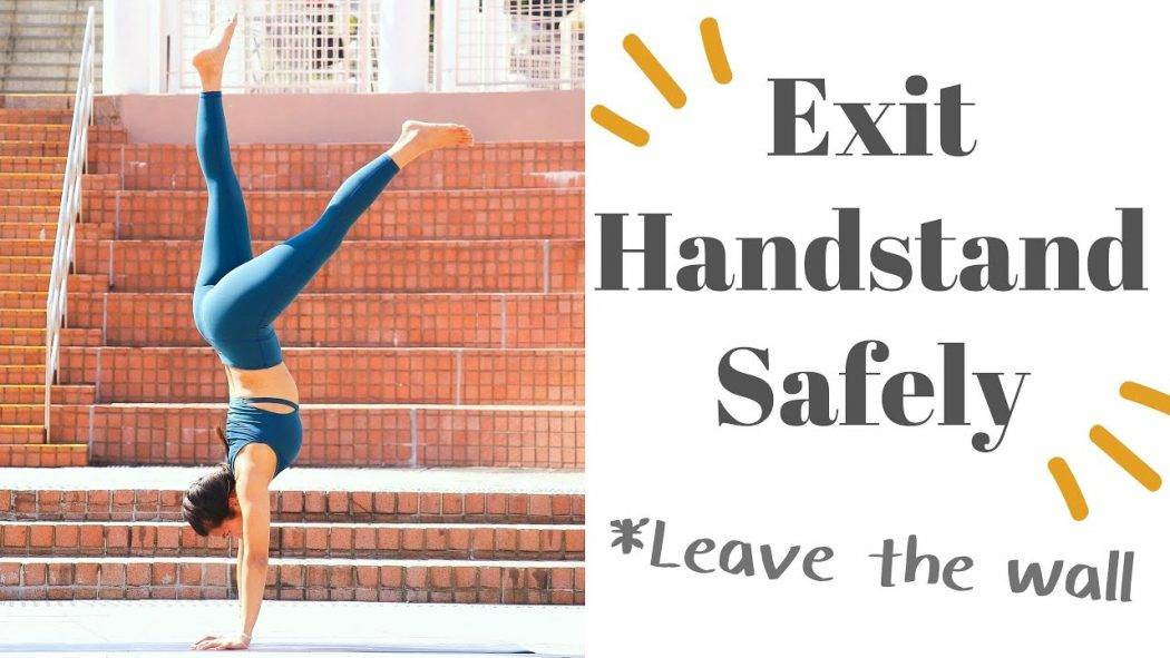 Learn to Exit Handstand Safely in 2 Mins | Handstand fall out | Stella Mak Yoga