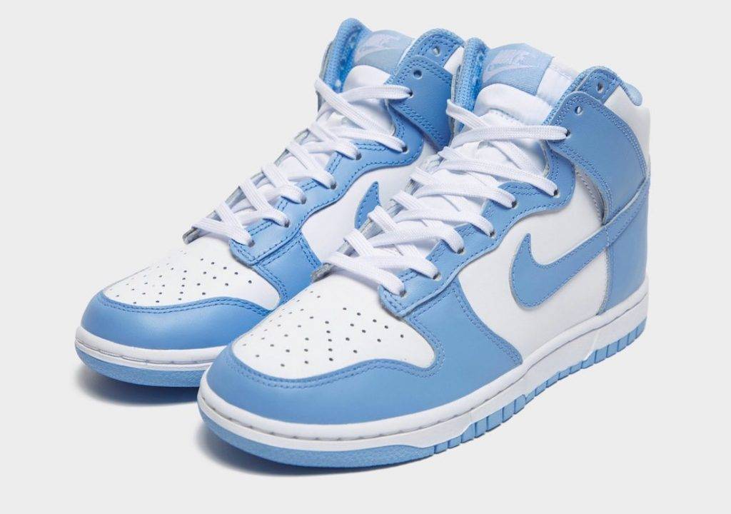 Nike Dunk High Aluminium Nike Dunk High「Aluminium」white and light blue colourway to be released on August 3rd 2021