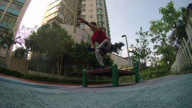 Outdoor training in the park