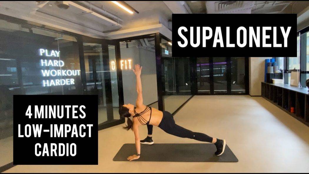Supalonley – BENEE: 4-minute Low-Impact Cardio Song Workout