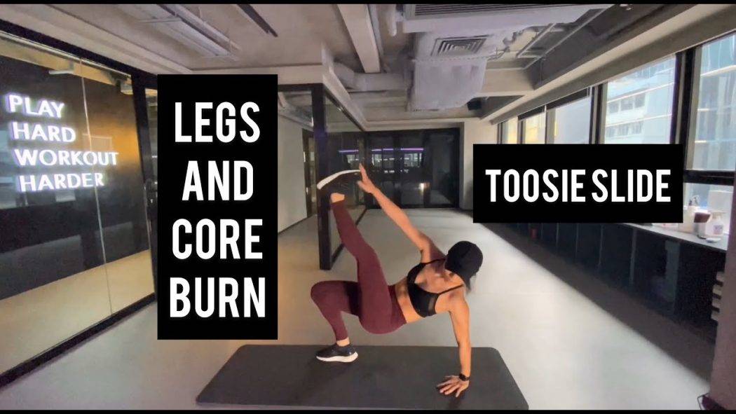 Toosie Slide – Drake: 4-minute Core and Legs Burn Workout