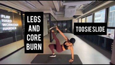 Toosie Slide – Drake: 4-minute Core and Legs Burn Workout