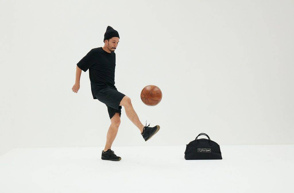 VISVIM first launch sportwear, lookobook modeling by Hiroki Nakamura and Kelsi Nakamura