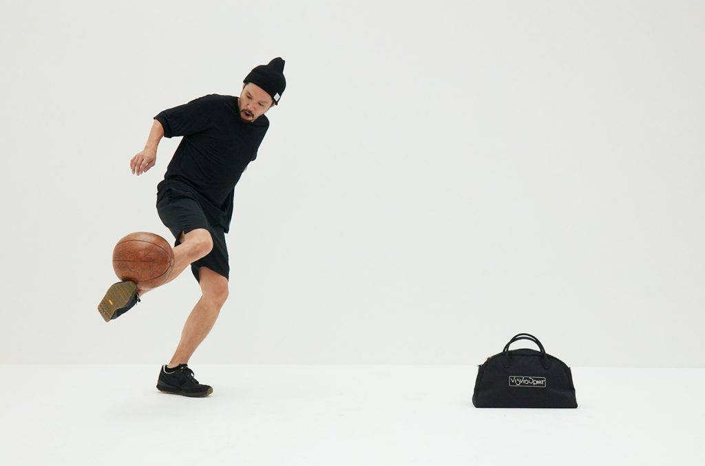 VISVIM first launch sportwear, lookobook modeling by Hiroki Nakamura and Kelsi Nakamura