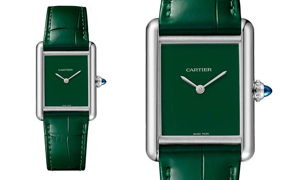 Cartier limited edition burgundy, blue and green 3 colors Tank Must watch Reference 4323 超限量3色原價入手機會來襲！買到絕對是賺到之單隻轉售價已達$5萬