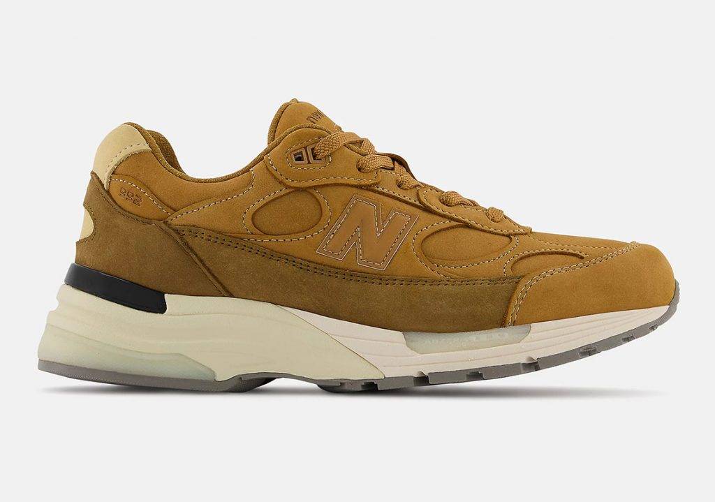 New Balance 992 Wheat New Balance 992 "Wheat" brown khaki and cream colourway to be released in 2021