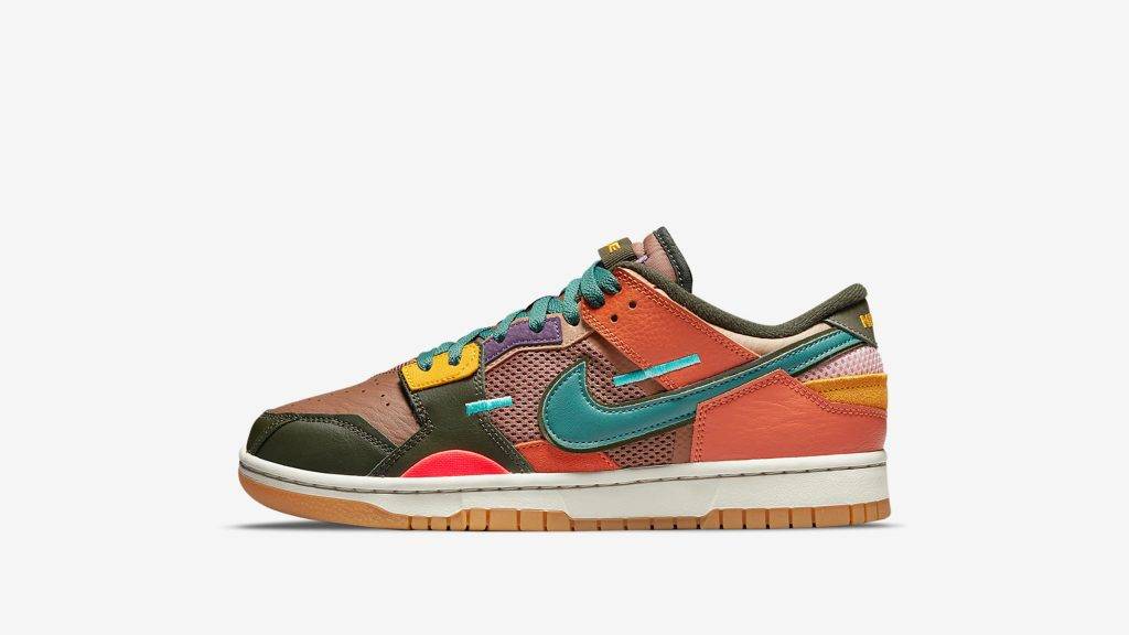 Nike Dunk Scrap Archeo Brown brown and multi colourway