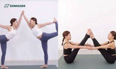 雙人瑜伽訓練可修線條增肌？#PTLeague孿生瑜伽導師示範美背臀瑜伽