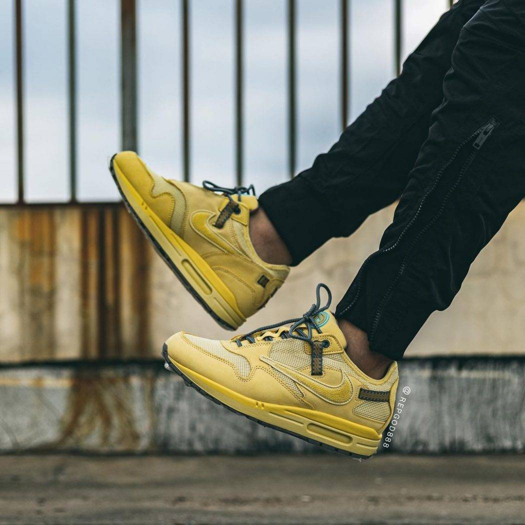 travis scott wheat air max 1
