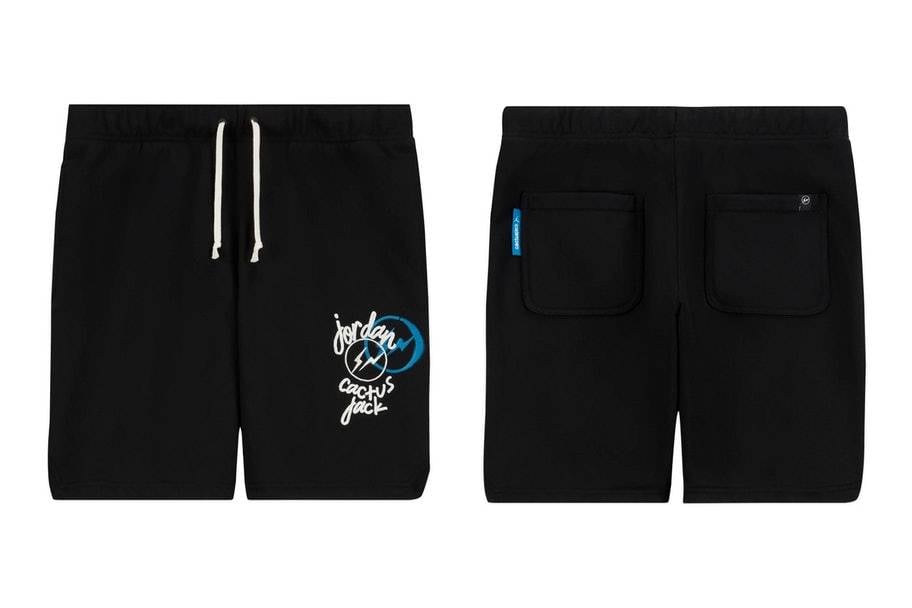 Travis Scott x fragment x Jordan hoodie T shirt and shorts collection 