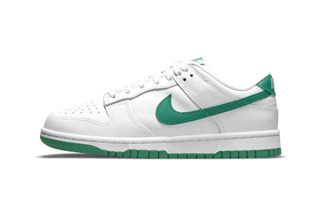 Nike Dunk Low「White Green」官方圖登場！