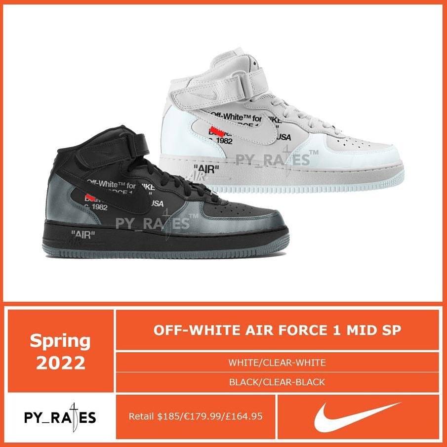 Off-White x Nike Air Force 1 Mid
