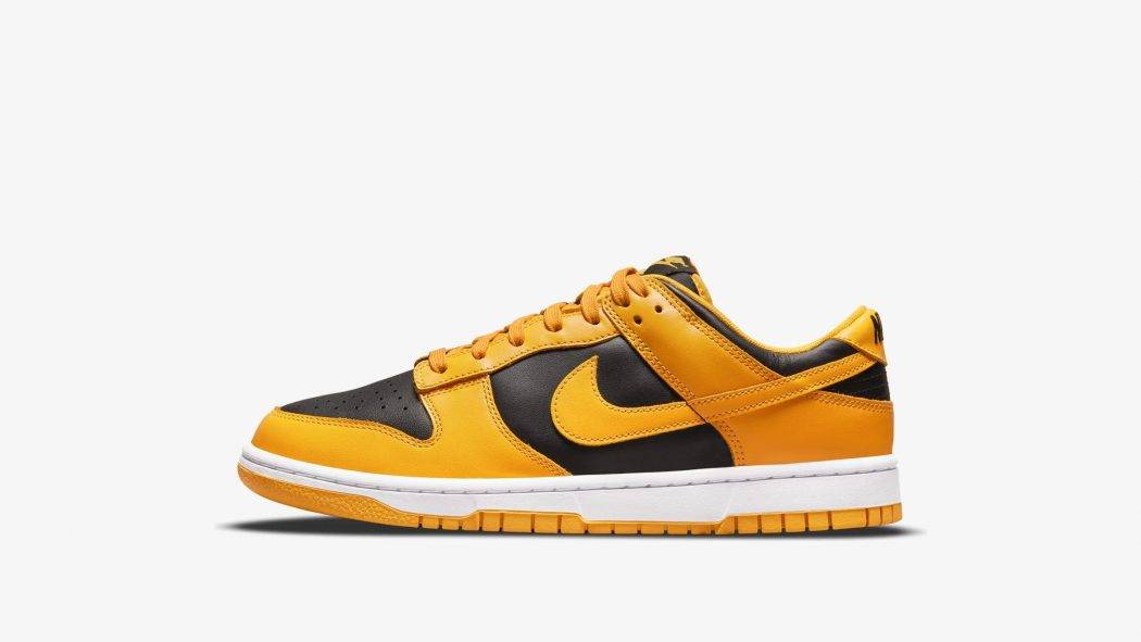 nike dunk low retro championship gold