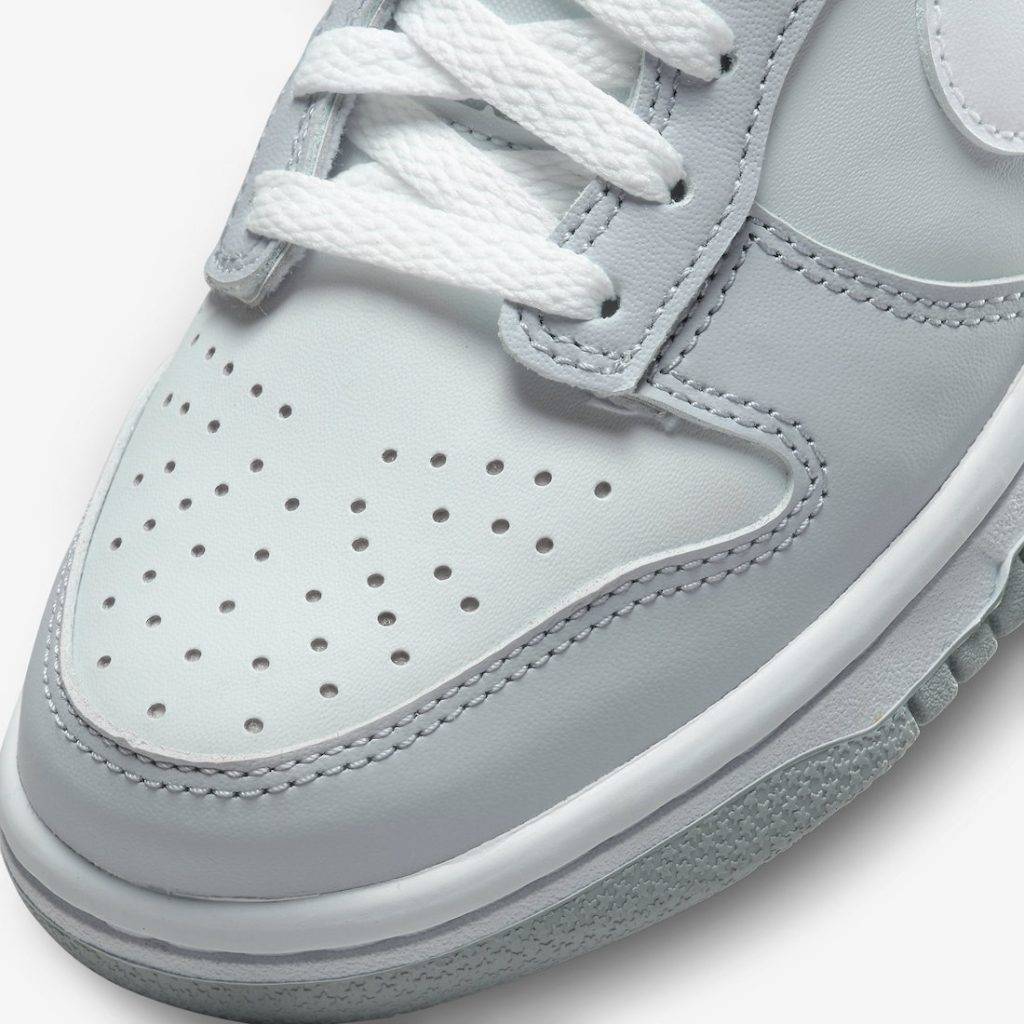 Nike Dunk Low GS「Grey」官方圖曝光！深淺灰2色成就易搭配「好灰鞋」