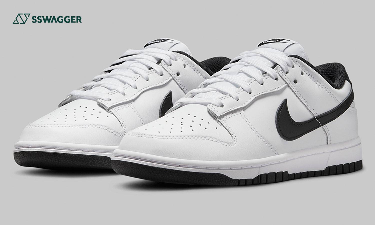 nike dunk low 黑白