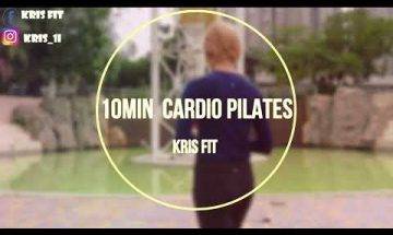 10MIN Cardio Pilates// Full Body Workout// Workout at Home// No Equipment/ Kris Fit